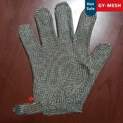 Food Grade Stainless Steel Mesh Glove Cut Resistant Glove Chain Mail Glove for Protection Gloves