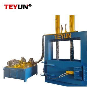 New Model Hydraulic Vertical Tire Baler for Recycling Tires