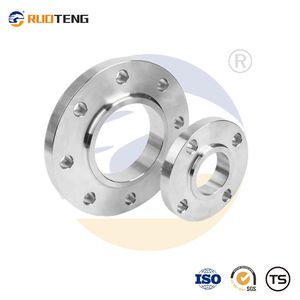 [Ruoteng] SS304 316 Stainless Steel Pipe Sanitary Flange Slip on Flanges with Tube Fittings