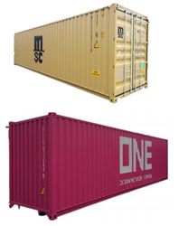 20FT 40FT ISO Dry Van Shipping Container for Export Packing Use