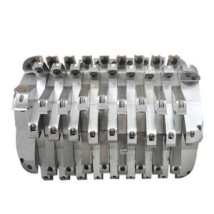 Woodworking Spiral Cutter Head Slotting Cutter for Wood Stringer Pallet Notcher Machine