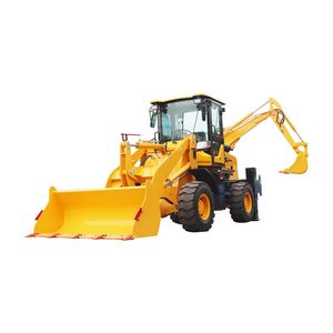 Compact Farm CE EPA Mini Wheel Tractor Excavator Loader