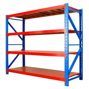 Adjustable Industrial Steel Storage Boltless Rivet Metal Warehouse Garage Shelf Shelving Rack