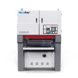 Woodfung 630r-R Sanding Machine Woodworking Curve Sander for Solid Wood Edge Shaped Sand Belt Polishing Machine Bench Grinder