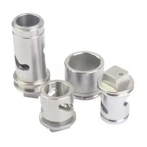 CNC Milled Turned Machined Service Metal Alu Stainless Steel Brass Plastic Aluminum CNC Lathe Turning Machining Milling Part