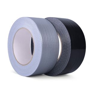 Factory Price Custom Black Matte Waterproof Silver Colored Gaffer Cloth Tape