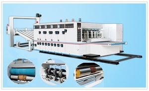 Full Automatic Flexo Printer Slotter Die-Cutter Stacker