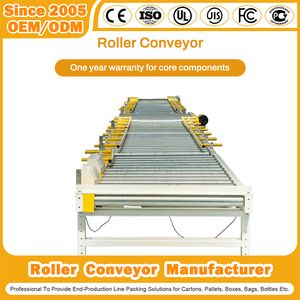 Roller Conveyor Manufacturer Flexible Expandable Steel Skate Wheel Lifting and Shifting Roller Conveyor for Heavy Duty/Building Materials/Chemical Industry
