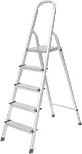 High Quality Domestic Aluminum Household Step Ladder (JK-405D)