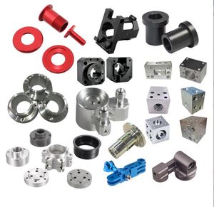 Custom CNC Lathe Turning Service Clear Anodized 6061 Aluminum CNC Machining Small Metal Parts