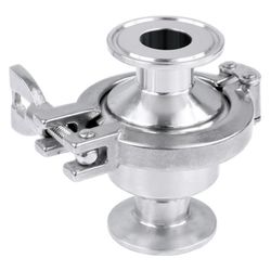 SS316L Sanitary Non Return Check Valve MID Clamp Type with Clamped End Mini Type