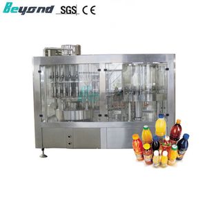 High Technology Juice Tea Hot Filling and Packing Machine Liquid Filling Machine with Good Price