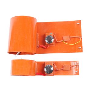 Micc Electric Flexible Silicone Rubber Surface Heating Pad Heater for Drum 3D Printer
