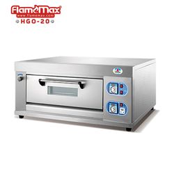 1 Deck 2 Trays Food Processing Machine Commercial Pizza Deck Bread Bakery Oven Bakery Equipment Gas Baking Oven