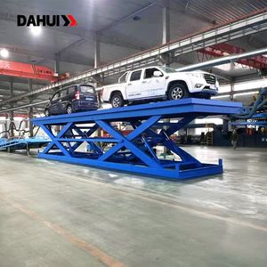 New Scissor Lift -Manual Hydraulic Platform Cart for Warehouses and Workshops