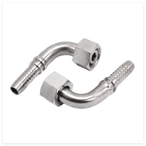 20491 Jic/NPT/Bsp/SAE/DIN/Metric Reusable Hydraulic Hose Fittings Metric Swivel Hydraulic Hose Crimping Fittings