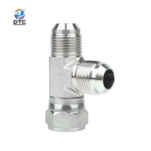 China Manufacturer Hydraulic Straight Connector Carbon Steel Stainless Steel Hydraulic Pipe Fittings for High Pressure Systems