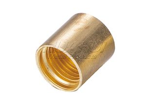 CNC Brass Welding Female Thread Adapter Socket Nipple Copper Plumbing Pipe Fitting