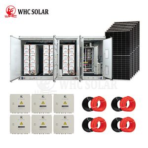 Whc 500kw-Li-1000kwh Capacity off Grid Lithium Battery Liquid Cooling Solar Power Energy Storage Container