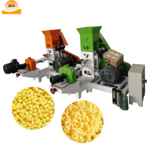Snack Food Grain Rice Corn Extruder Maker Puffing Machine Puffed Rice Corn Snacks Extruding Making Machine