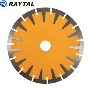 Raytal Segmented Cutting Disc Diamond Saw Blade, with T Type Protective Segment, Cold Pressed Crafted, 4-16 in. Diameter