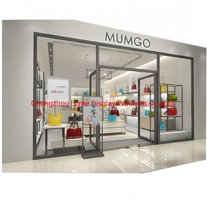 Modern Handbag Display Showcase and Shoe Store Display Furniture