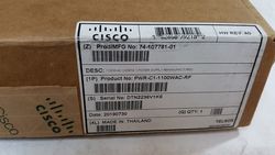 Cisco Pwr-C1-1100wac Cisco 1100W AC Config 1 Power Supply Switch Power