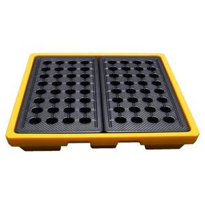 31gal/120L HDPE Plastic Oil Barrel Low Profile Spill Containment Tray