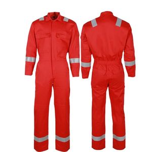 Premium Red Fr Clothing for Safe Mining and Industrial Work