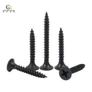 3.5*25 mm Black Drywall Screws Sheet Rock Screw Gypsum Board Drywall Screws