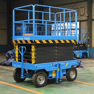 4m Height Electric Scissor Lift Table for Warehouse Loading/Unloading