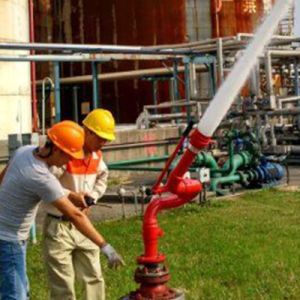 Remote Control Fifi Fire Water/Foam Monitor Electric Operation Fire Monitor