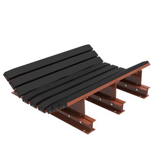 Belt Width 1200mm Adjustable Conveyor Impact Bed