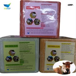 China GMP Factory Direct Licking Mineral Salt Lick for Animals