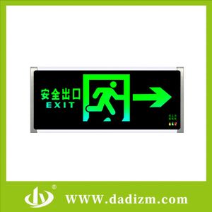 Rescue Lights LED Exit Sign Emergency Light LED Exit Lamp IP66 120min with High Quality