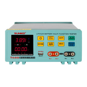 Factory Price Wholesale Genuine New MW-Sunkko T- 688 Lithium Battery Capacity Internal Resistance Comprehensive Tester