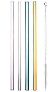 Borosilicate Glass Vertical Height Straw