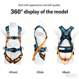 Full Body Construction Safety Harness for Work at Height Safety Harness Manufacturers Tee Climbing Harness