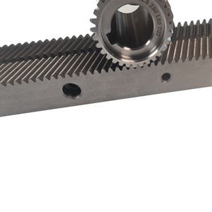 Industrial Grade Gear Rack DIN5-DIN9 Precision Helical/Straight Teeth 1.5-10 Module 500-2000mm Hardened/Tempered Linear Motion Rack for CNC and Machinery