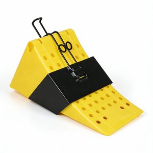 Manufacturer Plastic Wheel Chocks Stoppers Large for Truck Car Auto Vehicle Parking