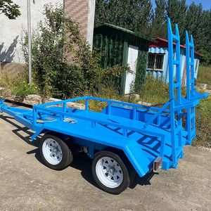 Chuangxin Cxt-45 Mini Excavator Trailer 3.5 Ton Payload for Small Farm & Garden Use 3.5 Tons and Below