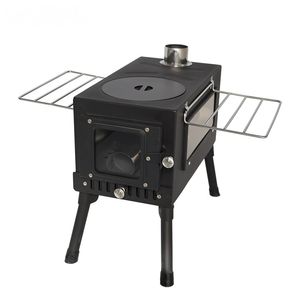 Factory Folding Outdoor Camping Wood-Burning Stove