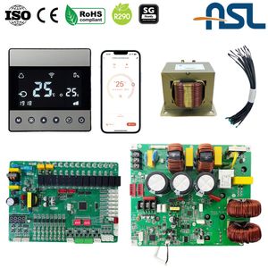 CE/RoHS/Sg Certified 4kw Inverter Heat Pump PCB Assembly PCBA Controller with Smart Thermostat & Main Board & Compressor Driver (R290 Leak & Explosion Proof)