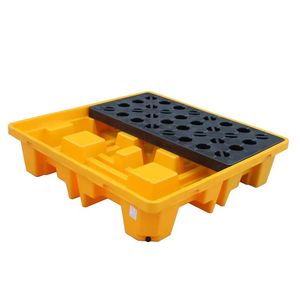 27gal/105L HDPE Plastic Oil Barrel High Profile Spill Containment Pallet