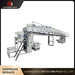 Automatic BOPP Adhesive Tape Jumbo Roll Coating Machine China Factory