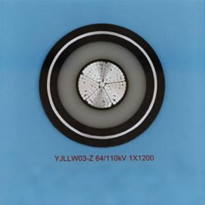 64/110kv Aluminum Conductor XLPE Insulated Armored Power Cable