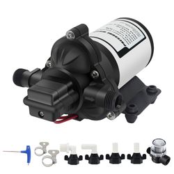 Mambaflo 33 Series 12V DC RV Water Pump with Pressure Switch