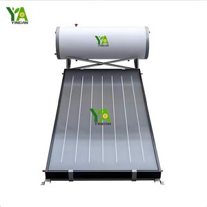 200L Stainless Steel/Galvanized Flat-Plate Solar Tank Water Heater System for Household