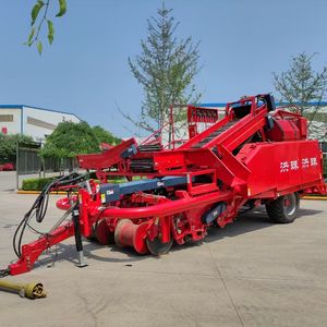 China Factory Hongzhu Brand Agricultural Machine High Efficiency Design 4uql-165b Custom Potato Combine Harvester Digger
