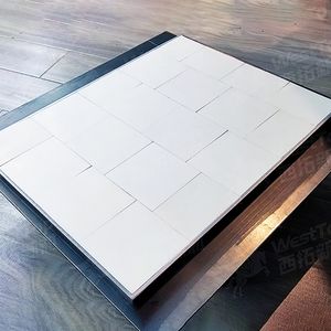 Westtop Wear Resistant Chute 95% Alumina Ceramic Composite Lining Plate Liner